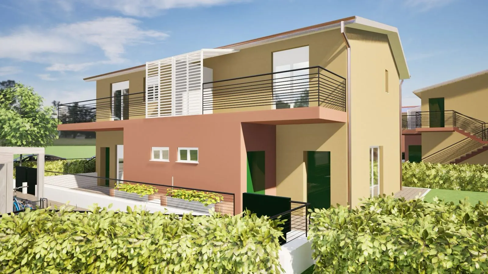Costruzione di una casa in cemento armato chiavi in mano