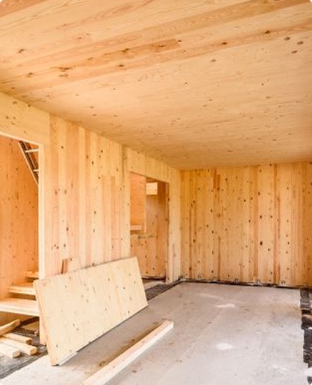 Pannelli X-LAM in legno per casa in bioedilizia chiavi in mano